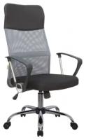 Компьютерное кресло Рива 8074 офисное, обивка: искусственная кожа/текстиль, цвет: серый