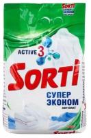 Стиральный порошок автомат Sorti Супер Эконом, 2400 г