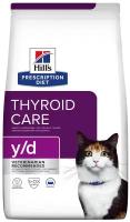 Сухой корм для кошек Hill's Prescription Diet y/d при проблемах щитовидной железы
