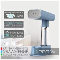 Отпариватель для одежды Endever Odyssey Q-456 (90261) серый/голубой