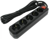 Сетевой фильтр 5bites 5 Sockets 3m Black SP5B-330