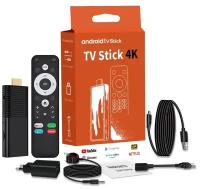 ТВ-адаптер Smart TV Stick 4K Android 10 TV 2/16 WiFi HDR