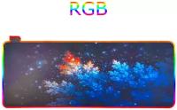 Коврик для мышки RGB (Иней, 30*80см) Орбита OT-PCM58