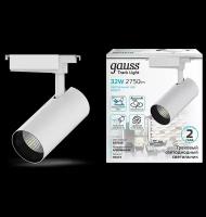 Трековый светодиодный светильник Gauss Track Light Led TR072