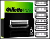 Сменные кассеты Gillette Labs, 6 шт