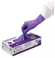 Перчатки особопрочные нитриловые удлиненные 30 см Kimtech Purple Nitrile Xtra Gloves, фиолетовые, размер M