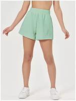 Шорты Oxouno OXO 2243-731 High-waist размер M, аква (Разноцветный)