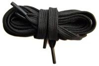Шнурки LENKO черные плоские 100 см