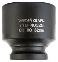 Головка торцевая ударная WIEDERKRAFT 1/2", 6 гр. 32 мм WDK-710-4032