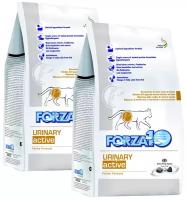 FORZA10 CAT URINARY ACTIVE для взрослых кошек при мочекаменной болезни (1,5 + 1,5 кг)