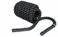 Тренировочный канат LivePro Battle Rope 12 м черный (LP8170-M1)