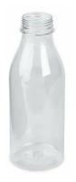 Бутылка ПЭТ с узким горлом, 0.5 л прозрачная с крышкой, 50 шт
