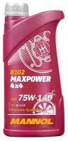 Масло трансмиссионное Mannol 8102 Maxpower 4х4 75W-140 МКПП синтетическое 1 л