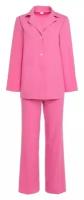 Комплект (жакет, брюки) Minaku: Green trend женский, цвет ярко-розовый, размер 46