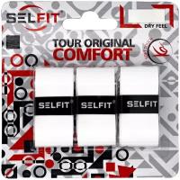 Намотка (овергрип) для теннисной ракетки Selfit Tour Original Comfort 0.55 набор 3 шт