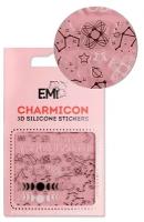 E.Mi, 3D-стикеры №126 Созвездия зодиака Charmicon 3D Silicone Stickers