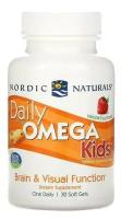 Nordic Naturals Daily Omega kids c фруктовым вкусом 500 мг. (30 жеват. капс