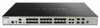 Коммутатор/ DGS-3630-28SC/A1ASI,DGS-3630-28SC/*SI Managed L3 Stackable Switch 20x1000Base-X SFP, 4x10GBase-X SFP+, 4xCo