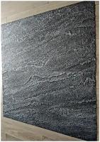 Декоративный камень ZIKAM с металлическим отливом - листовой индийский песчаник 1000х500х2.5mm. Гибкий и рельефный, интерьерный