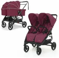 Коляска для двойни 2в1 Valco Baby Snap Duo, цвет Wine