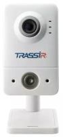 Видеокамера Trassir TR-D7121IR1W CMOS 1/2.7 2.8 мм 1920 x 1080 H.264 RJ-45 Wi-Fi белый