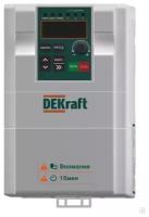 Преобразователь частоты DEKraft с тормозным модулем DEKV060G3R7T4B