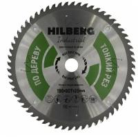 Диск пильный Hilberg Industrial Дерево тонкий рез 190*20*60Т HWT193