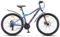 Горный (MTB) велосипед STELS Navigator 710 MD 27.5 V020 (2020) рама 18" Синий/чёрный/красный