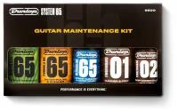 Dunlop System 65 Guitar Maintenance Kit 6500 набор для ухода за гитарой, 5 средств
