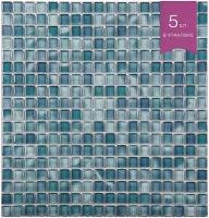 Мозаика стеклянная NS mosaic SG-8038 305х305 чип 15х15 уп 5 шт