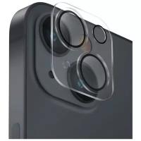 Защитное стекло Uniq Optix Camera Lens protector 0.25 мм для камеры iPhone 14/14 Plus, цвет Прозрачный (Clear) (IP6.1-6.7M-LENSCLR)