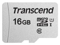 Карта памяти microSD 16 ГБ Transcend Class 10 300S ( TS16GUSD300S )