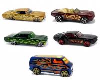 Набор машинок Mattel Hot wheels Подарочный 5 машинок