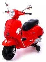Электромотоцикл "Скутер", цвет красный