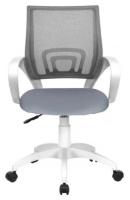 Компьютерное кресло Бюрократ CH-W696 офисное, обивка: сетка/текстиль, цвет: серый