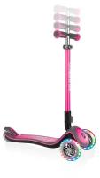 Globber Elite Deluxe Lights Pink