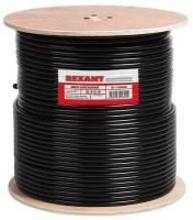 Кабель RG 11/U (75 Ом) бухта Ч (м) Rexant 01-3011