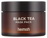 Heimish~Лифтинг-маска против отеков с экстрактом черного чая~Black Tea Mask Pack