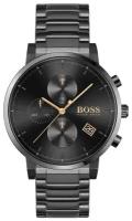 Наручные часы BOSS мужские Hugo Boss Мужские наручные часы Hugo Boss HB1513780 кварцевые, будильник, секундомер, черный