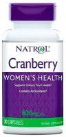 Natrol Cranberry 800mg per srvg 30 caps/ "Экстракт клюквы 800 мг" 30 капс