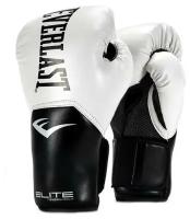 Перчатки тренировочные Everlast Elite ProStyle 10oz белые