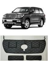 Утеплитель радиатора комплект с камерой и кармашками для Toyota Land Cruiser 2007 – 2012 200 Series Тойота Ленд Крузер 200