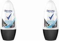 REXONA Део-шарик кристалл Чистая вода/Прозрачный кристалл 50мл (2 шт в наборе)