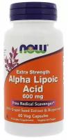 Альфа-Липоевая кислота 600 мг 60 капсул (Alpha Lipoic Acid 600 mg)