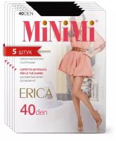 Колготки женские MINIMI Mini ERICA 40 Nero 4 (спайка 5 шт.)