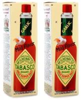 TABASCO Соус Красный, Перечеый с Чесноком, США, 60 мл. (2 шт