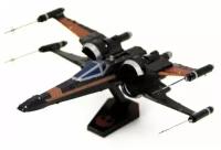Металлический конструктор / Сборная модель / Конструктор 3D Metal Model / Звездный истребитель X-wing По Дамерона