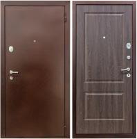 Дверь входная металлическая DIVA 510 2050х960 Правая Антик медь-Дуб фил шок, тепло-шумоизоляция, антикоррозийная защита для квартиры и дома