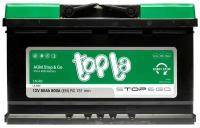 /Аккум. батарея TOPLA AGM Stop&Go 80Ah+R 114080 TAG80 L3 AGM