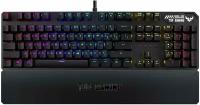 Клавиатура проводная ASUS TUF Gaming K3 90MP01Q0-BKRA00, механическая Kailh Red, клавиш - 104, USB, черная